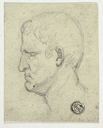 Głowa rzymskiego cesarza autorstwa William Mulready