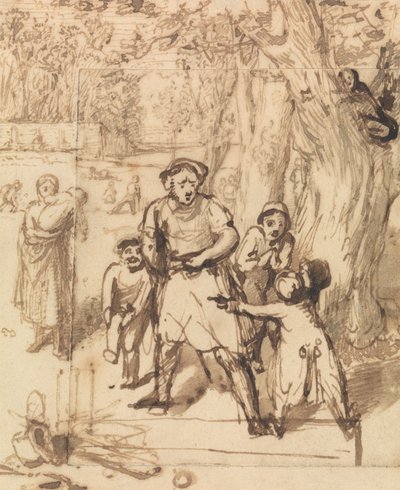 Walka przerwana autorstwa William Mulready