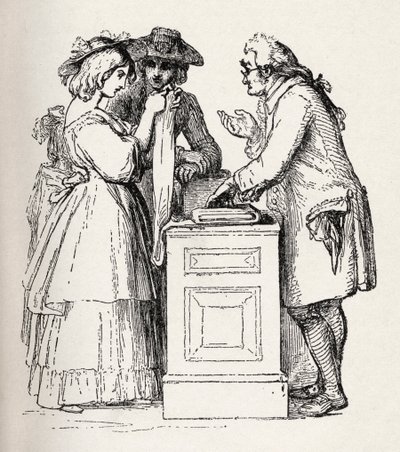 „Wikariusz Wakefielda” autorstwa William Mulready