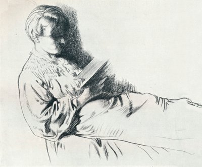 Rysunek w sangwinie, ok. XX w. 1932 autorstwa William Newenham Montague Orpen