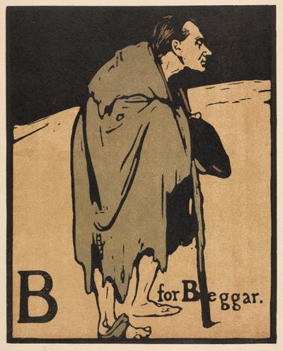 Alfabet: B jak żebrak autorstwa William Nicholson