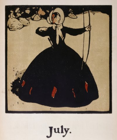Łucznictwo autorstwa William Nicholson