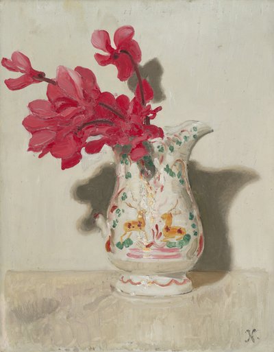Cyklamen, c.1937 (olej na panelu) autorstwa William Nicholson