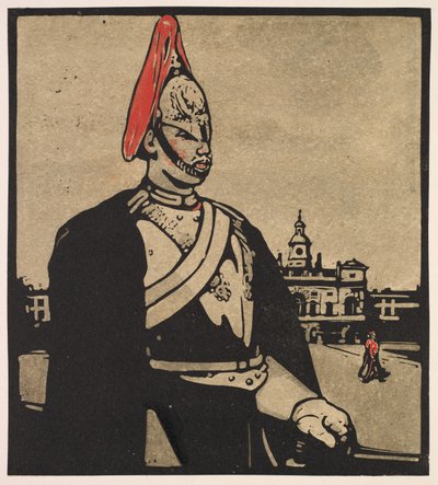Typy londyńskie: Strażnik autorstwa William Nicholson