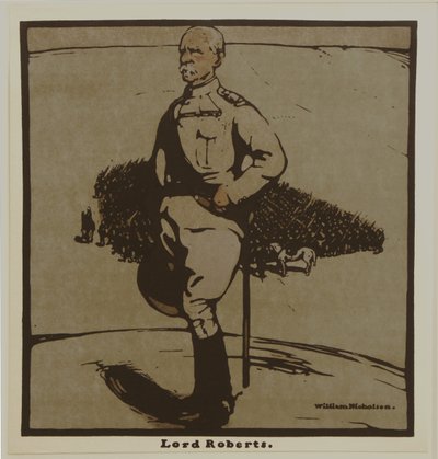 Lord Roberts, około 1902 (chromolitho) autorstwa William Nicholson