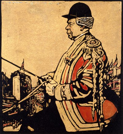 Woźnica królowej Wiktorii (drzewo) autorstwa William Nicholson