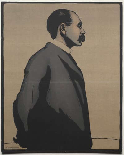Rudyard Kipling autorstwa William Nicholson