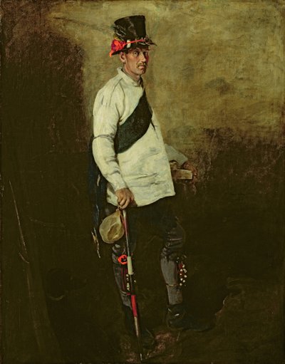 Tancerz Morrisa (olej na płótnie) autorstwa William Nicholson