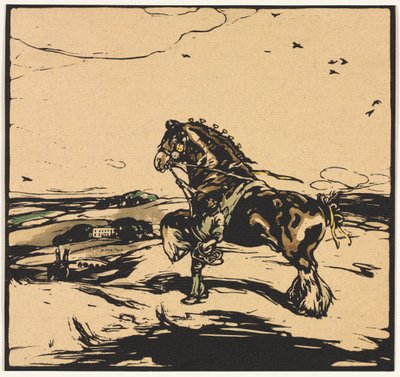 Shire Horse autorstwa William Nicholson