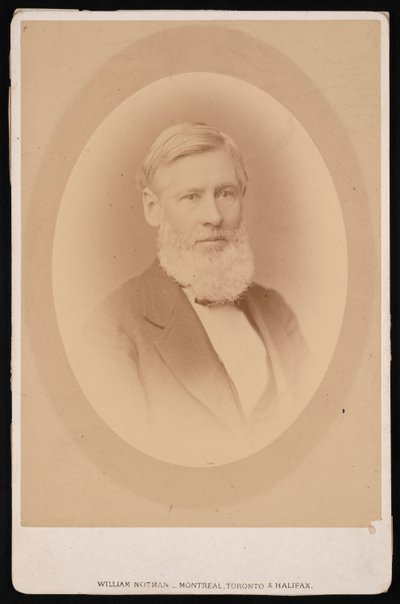 Portret Asy Grey 1810-1888, przed 1876 rokiem. autorstwa William Notman