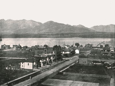 Port, Vancouver, Kanada, 1895. autorstwa William Notman and Son