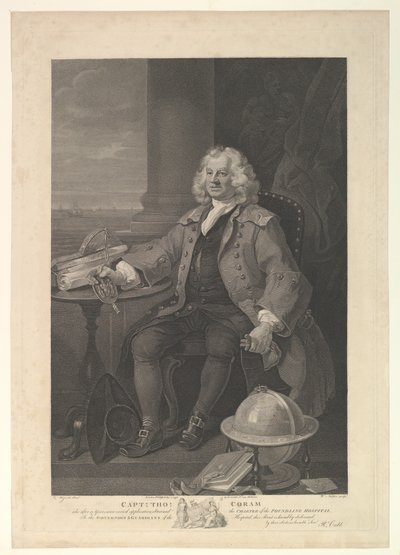 Kapitan Thomas Coram, 1 grudnia 1796 r. autorstwa William Nutter