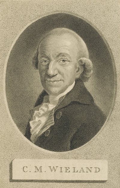 Portret poety i pisarza Christopha Martina Wielanda 1733-1813, 1800. autorstwa William Nutter