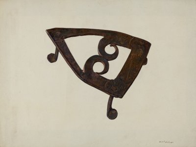 Żelazny Trivet, ok. 1939. autorstwa William O. Fletcher