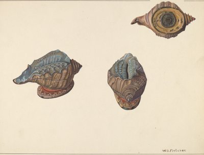 Shell Out Bank, c. 1938. autorstwa William O. Fletcher