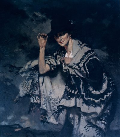 Wyspiarz z Aran (olej na płótnie) autorstwa William Orpen