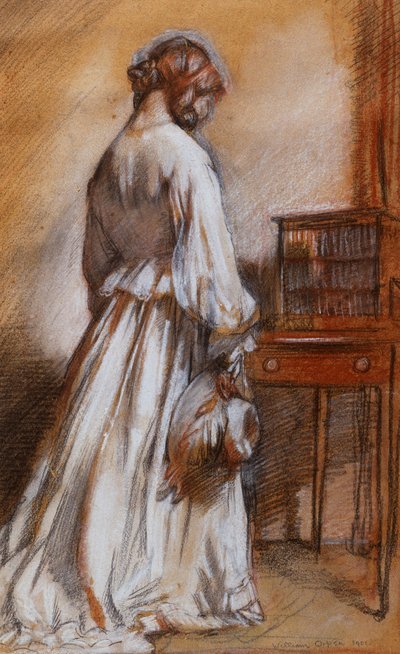 Wnętrze, Chelsea, 1901 autorstwa William Orpen