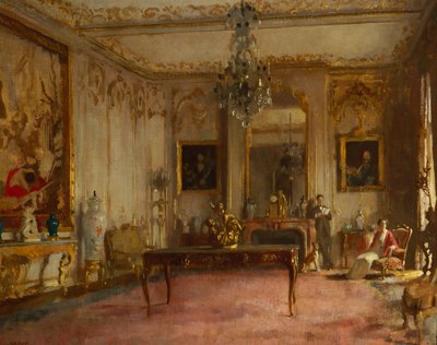 Wnętrze Park Lane autorstwa William Orpen