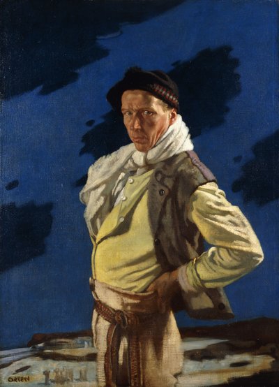 Człowiek z Aran autorstwa William Orpen