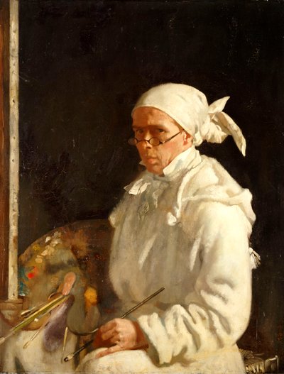 Malarz: Autoportret w okularach, 1907 autorstwa William Orpen