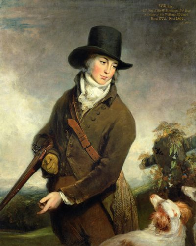 Wielebny William Heathcote (1772-1802) (olej na płótnie) autorstwa William Owen