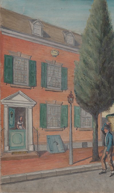 Herbata Rusk i Murowany Dom, lata 70. XIX wieku. autorstwa William P. Chappel
