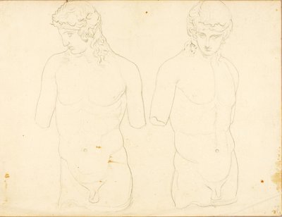 Eros (Watykan nr 250), dwa widoki autorstwa William Page