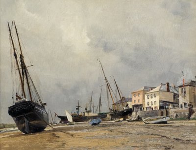 „Dwie siostry” i „Francis Beddoe” (olej na pokładzie) autorstwa William Page Atkinson Wells
