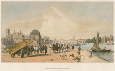 Lambeth i Westminster z Milbank autorstwa William Parrott