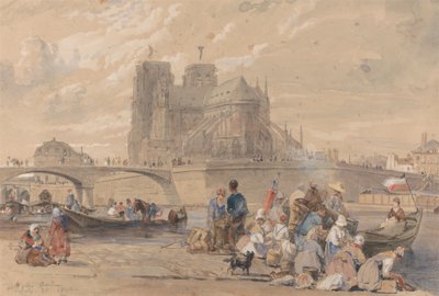Notre-Dame, Paryż autorstwa William Parrott