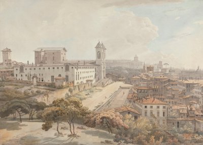 Widok Rzymu z Pincio autorstwa William Pars
