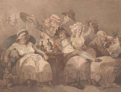 Szkic z natury, 24 stycznia 1784. autorstwa William Paulet Carey