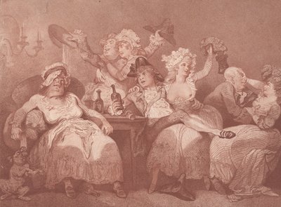 Szkic z natury, 24 stycznia 1784. autorstwa William Paulet Carey