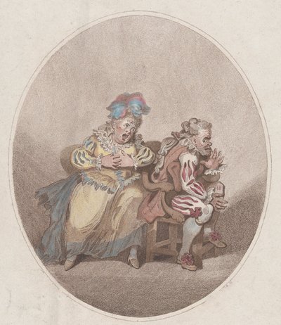 Duenna i Mały Izaak, 1 kwietnia 1784. autorstwa William Paulet Carey