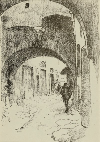 Łuki, Via Strozzi autorstwa William Penhallow Henderson