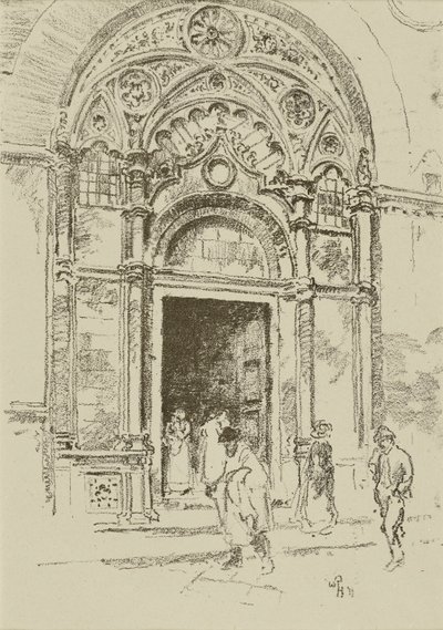 W San Michele autorstwa William Penhallow Henderson
