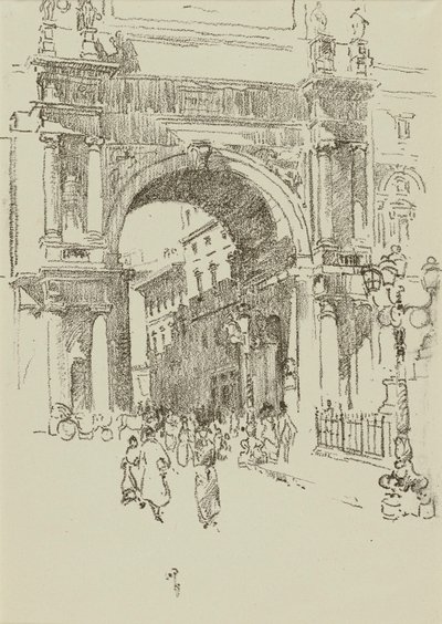 Plac Vitorio Emanuel autorstwa William Penhallow Henderson