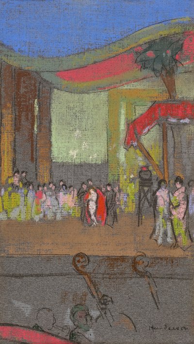Scenografia dla opery autorstwa William Penhallow Henderson