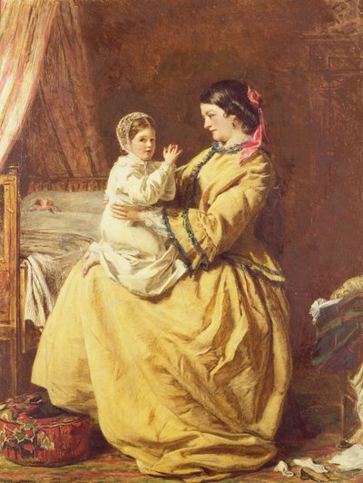 Modlitwa wieczorna autorstwa William Powell Frith