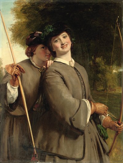 Łucznicy autorstwa William Powell Frith