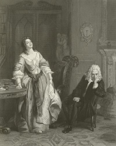 Odrzucony poeta autorstwa William Powell Frith
