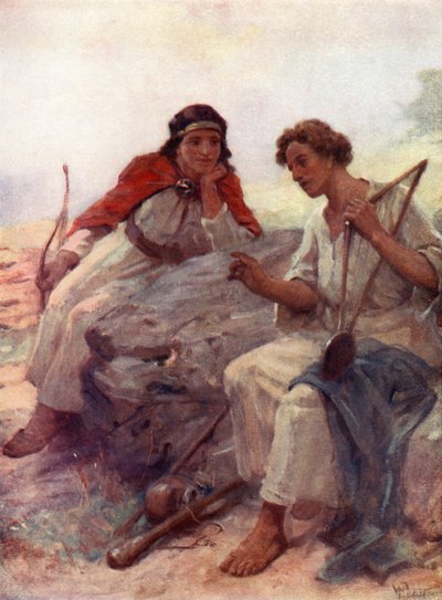 David i Jonathan autorstwa William Pratt