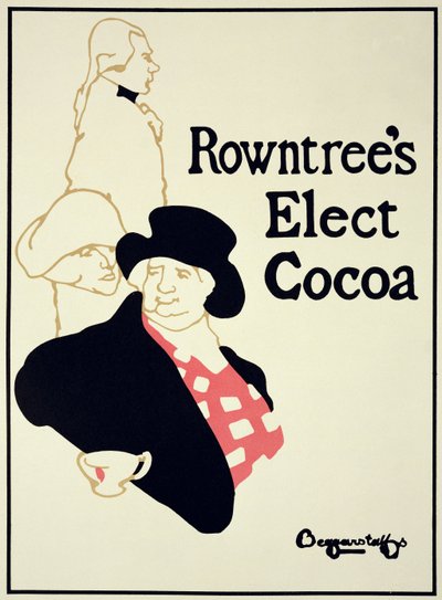Reprodukcja plakatu reklamującego „Rowntree