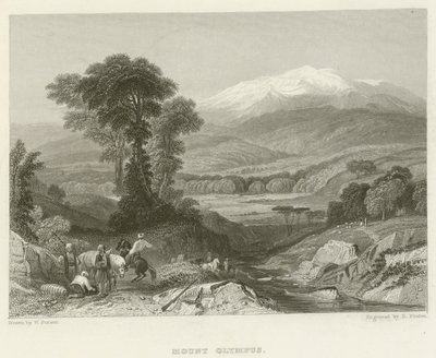 góra Olimp autorstwa William Purser