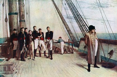 Napoleon na pokładzie Bellerophon, 1815, 1880. autorstwa William Quiller Orchardson
