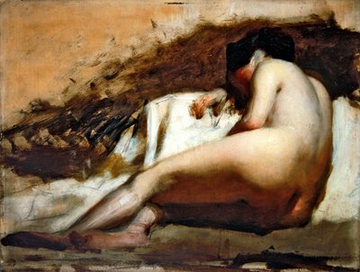 Studium nagości (olej na pokładzie) autorstwa William Quiller Orchardson