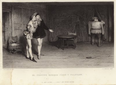 Książę Henryk i Falstaff autorstwa William Quiller Orchardson