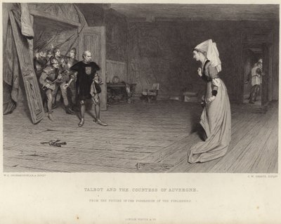 Talbot i hrabina Owernii autorstwa William Quiller Orchardson