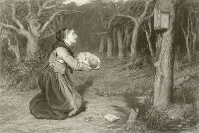 Kapliczka w lesie autorstwa William Quiller Orchardson