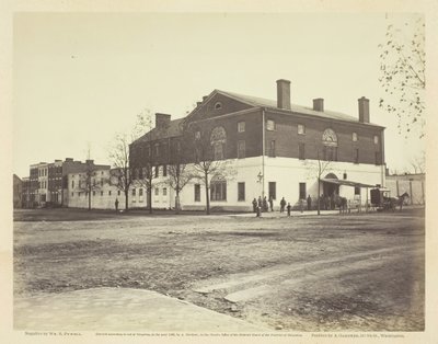 Stare więzienie Kapitol, Waszyngton, 186165. autorstwa William R. Pywell